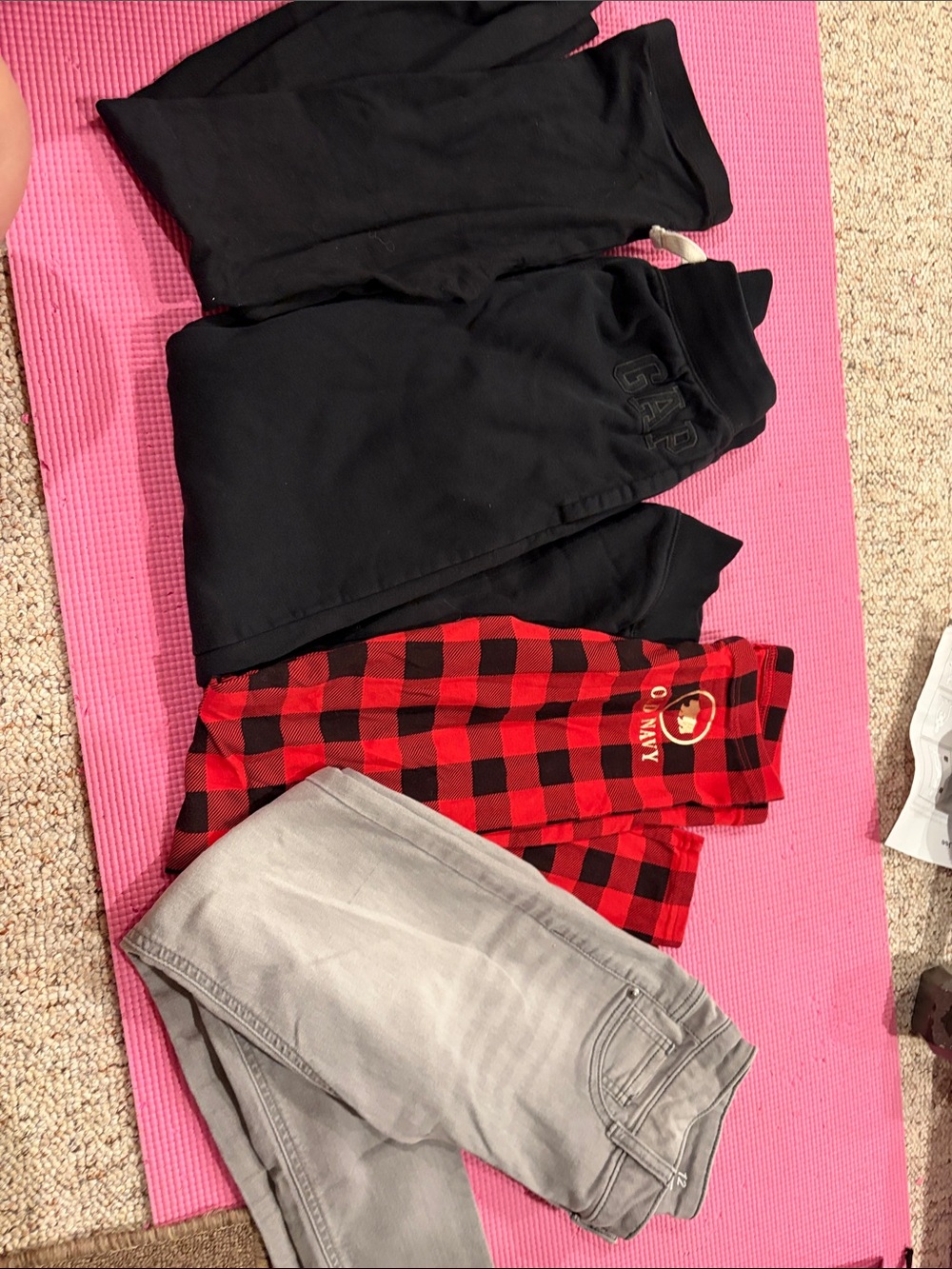 Girl pants bundle in size 10/12